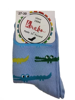 шкарпетки для хлопчика з крокодилами