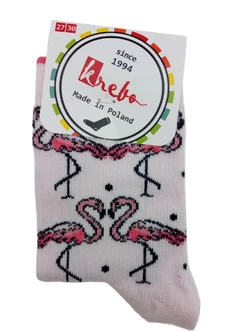 Шкарпетки з фламінго для дівчинки